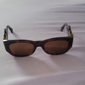 Elegant Versace Brown Sunglasses